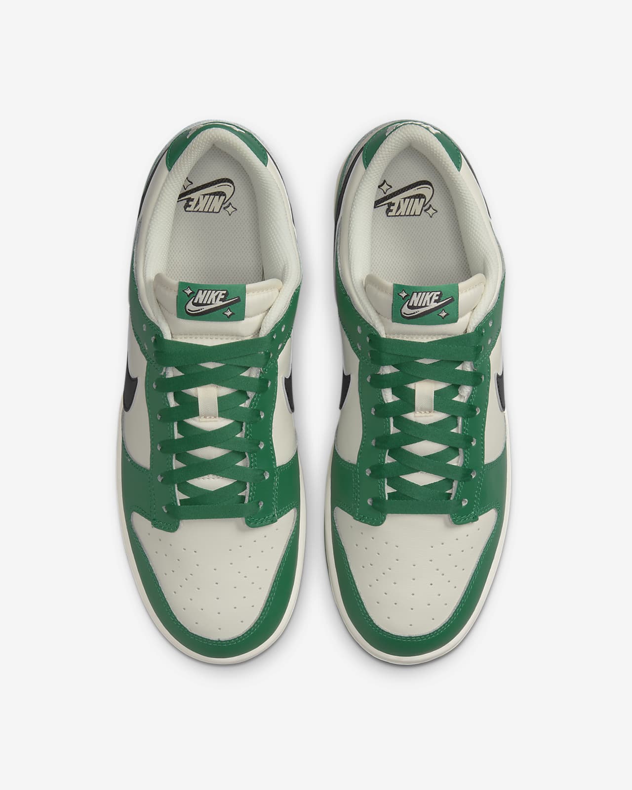 Nike dunk low retro green white Clearance