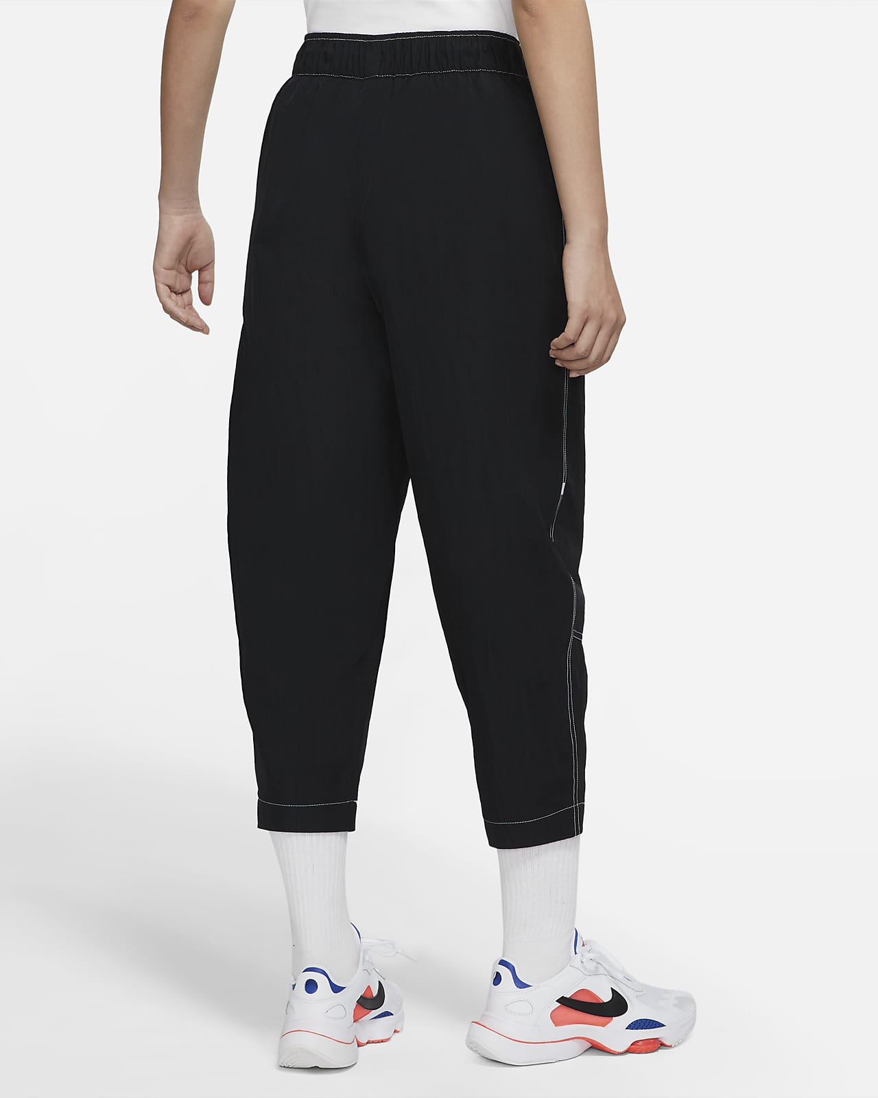 Nike Womens Sports Wear Indio Woven Pants CJ3006-100 Size S