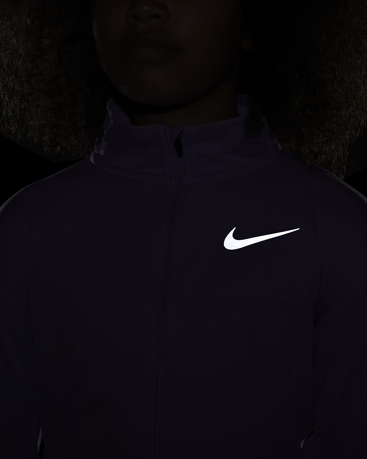 girls nike running top