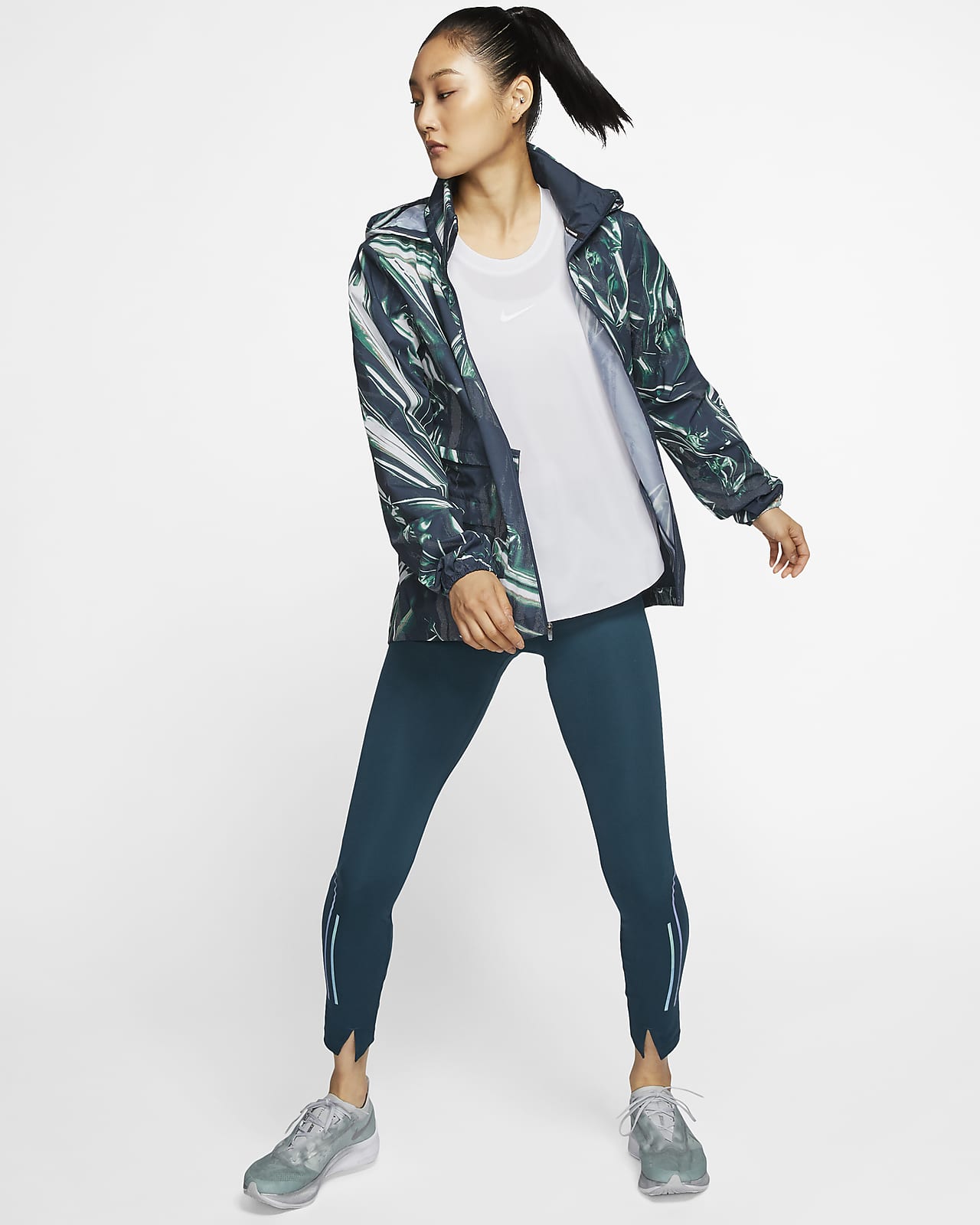 nike shield jacket women's