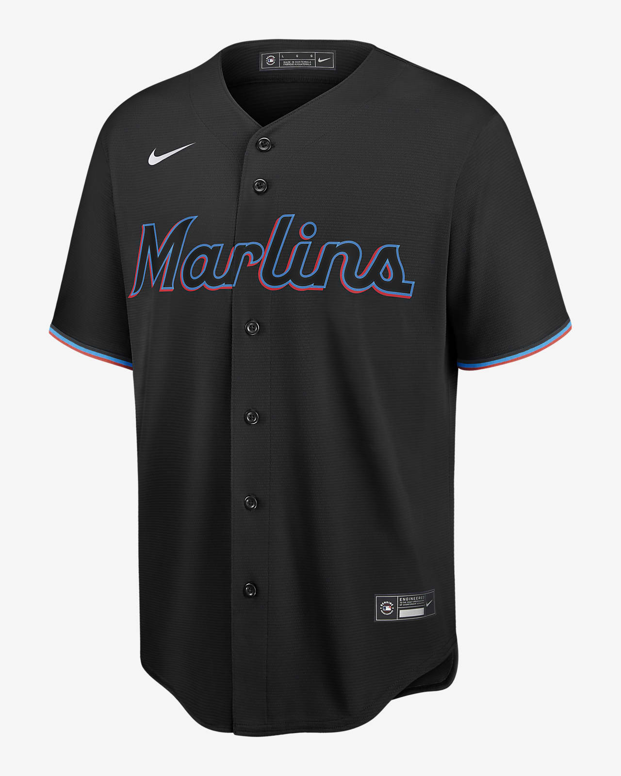 Camiseta de béisbol Replica para hombre MLB Miami Marlins