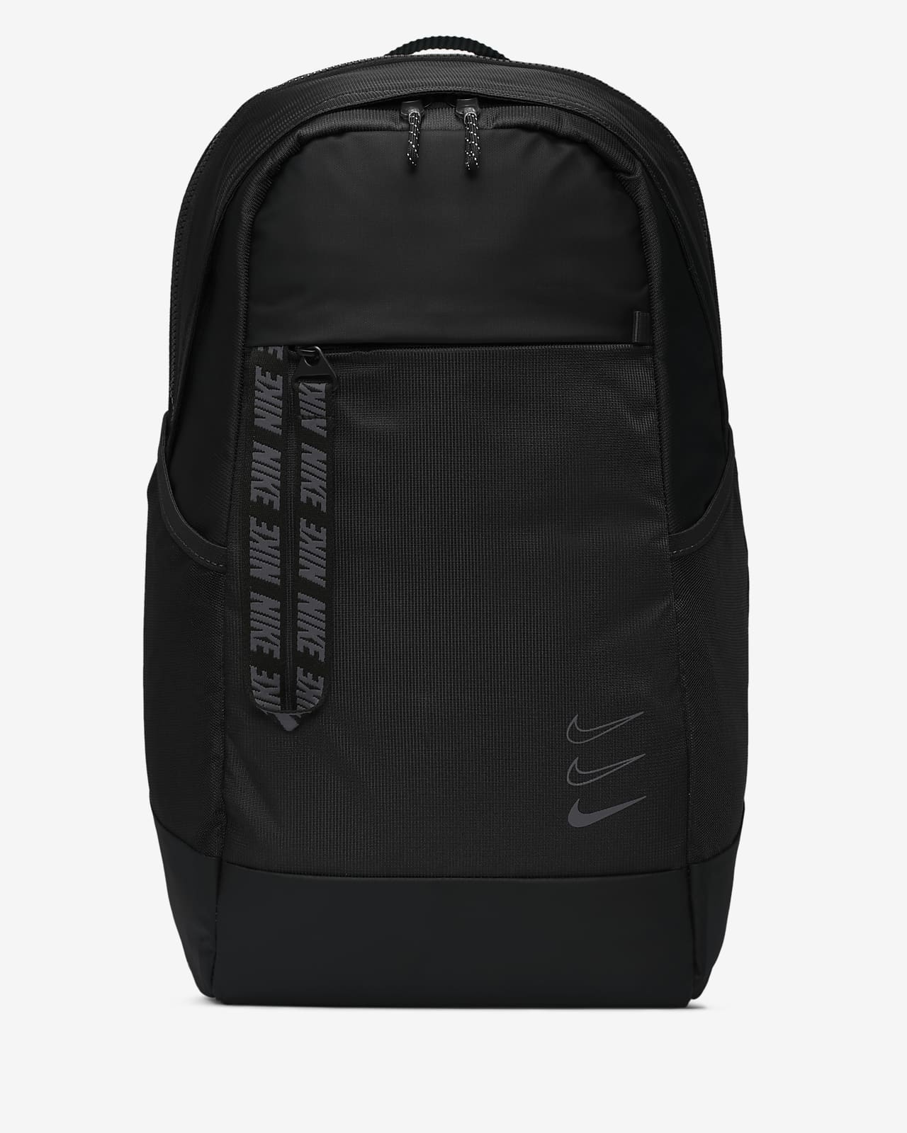 all black backpack nike