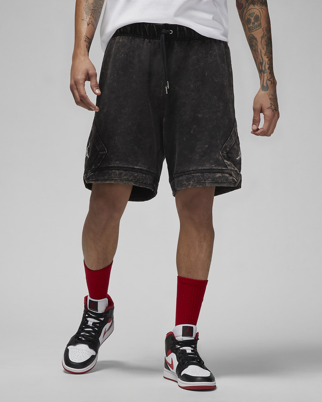 Jordan Flight Fleece Men's Washed Shorts. Nike AE