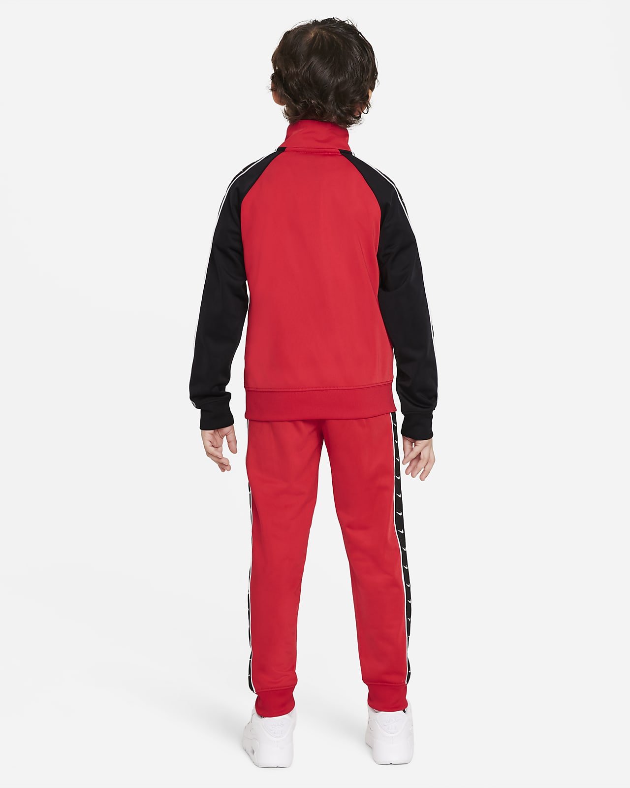 red nike tracksuit kids