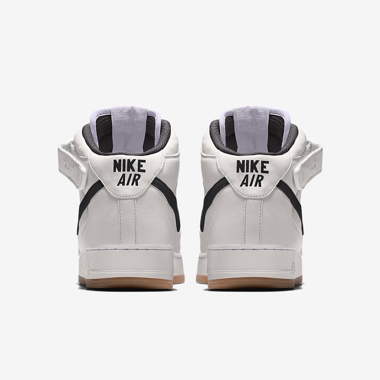 nike air force 1 mid by you custom men's shoe