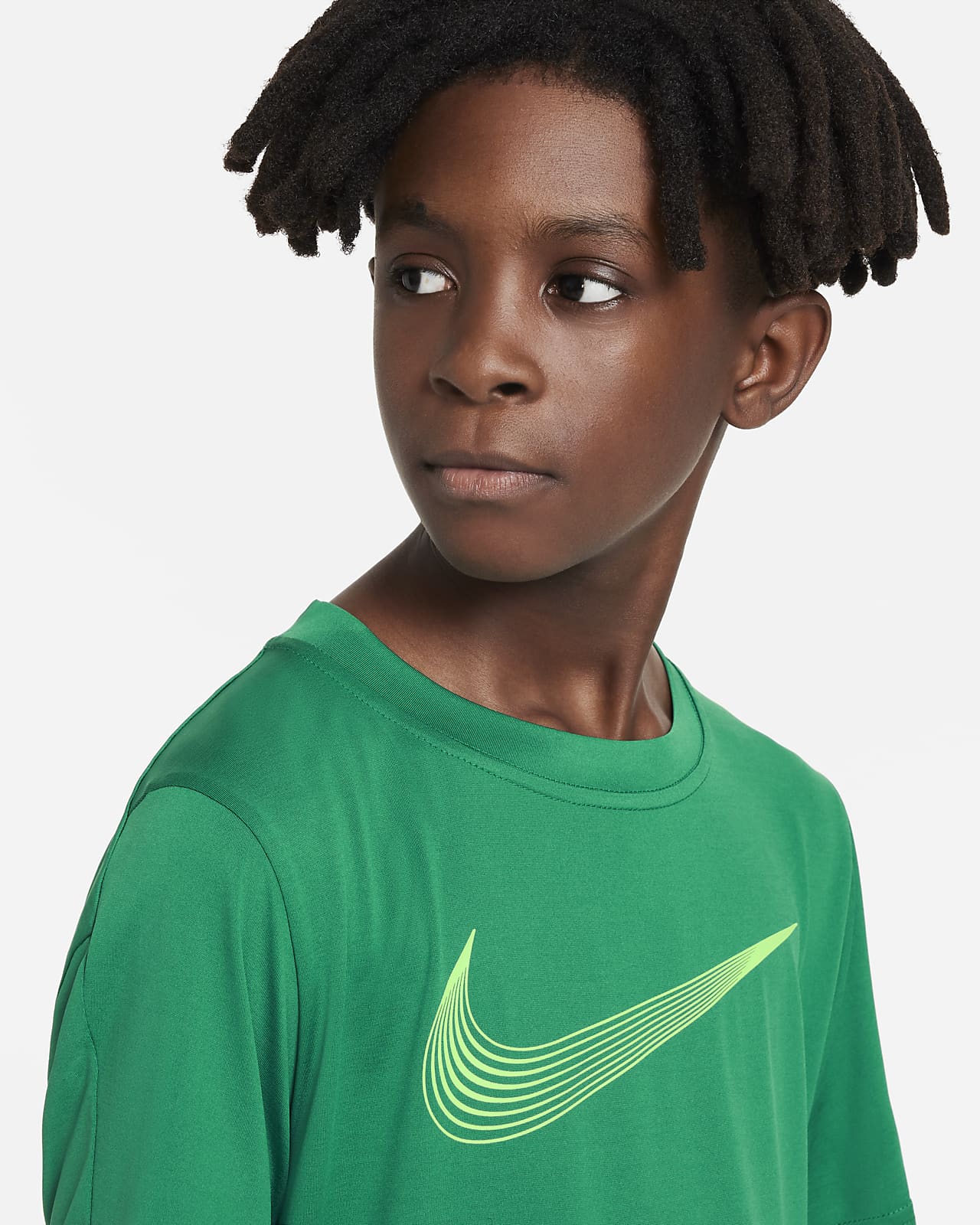 Nike Dri-FIT Big Kids' (Boys') Short-Sleeve Training Top. Nike.com