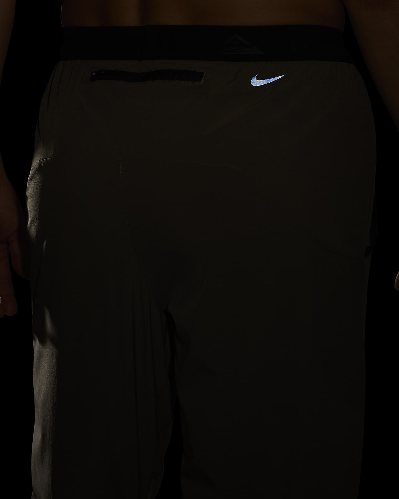 Nike Air Dri-fit Running Pants In Black