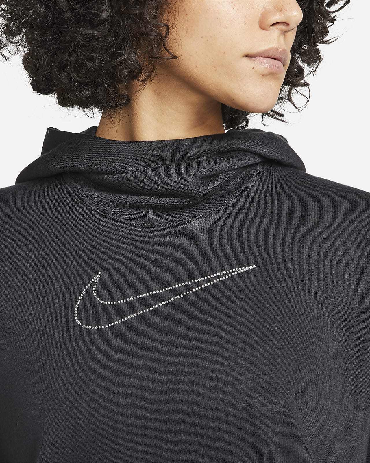 nike womens funnel neck sweatshirt