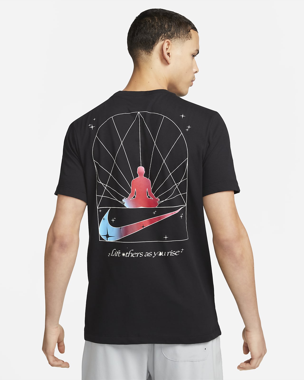 Nike Dri-FIT Men's Yoga T-Shirt.