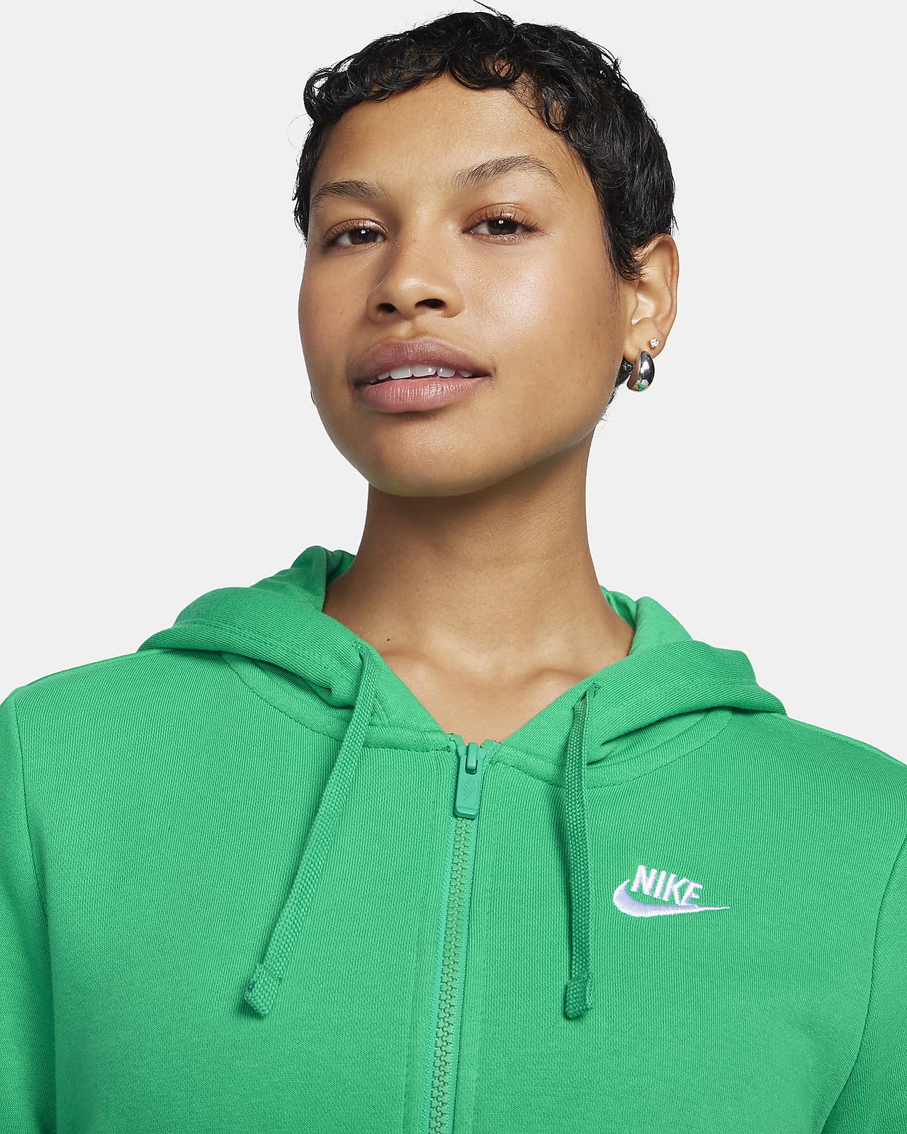 Nike Sportswear Club Fleece Women's Logo Pullover Hoodie (US, Alpha, Small,  Regular, Regular, Honeydew/White) at  Women's Clothing store
