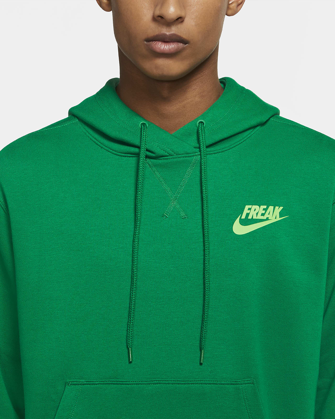 mens nike green hoodie