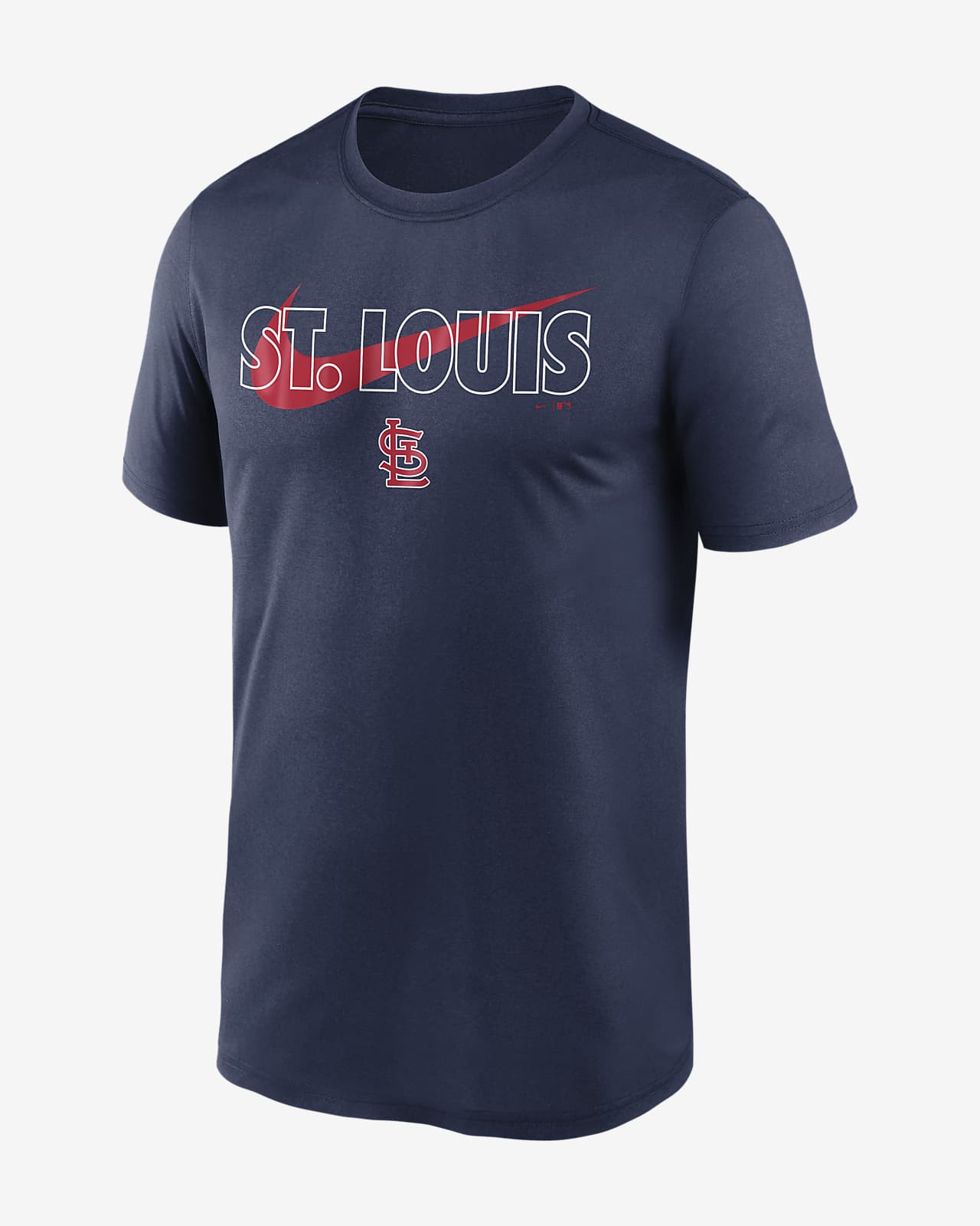 Nike Dri-FIT City Swoosh Legend (MLB St. Louis Cardinals) Men's T-Shirt ...