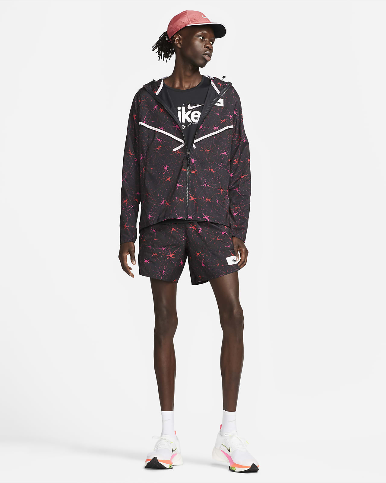 Nike Repel UV D.Y.E. Veste de running Windrunner pour Homme. Nike LU