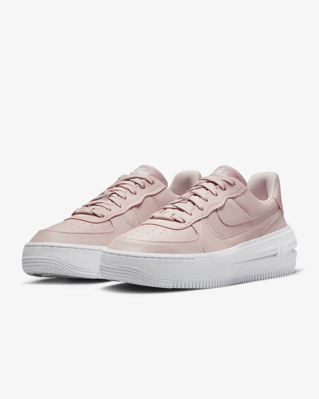 nike air force platform rosa