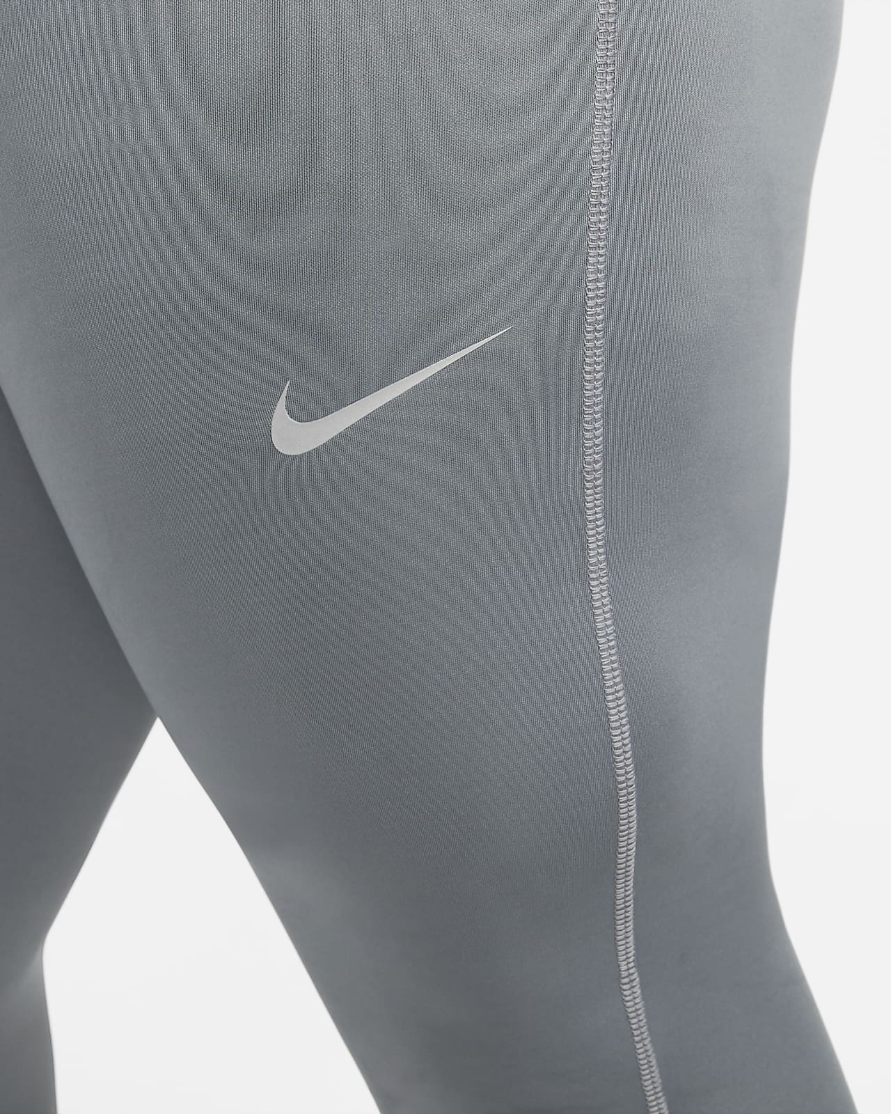 Nike Dri-Fit Chllgr Erkek Siyah Koşu Taytı Tayt