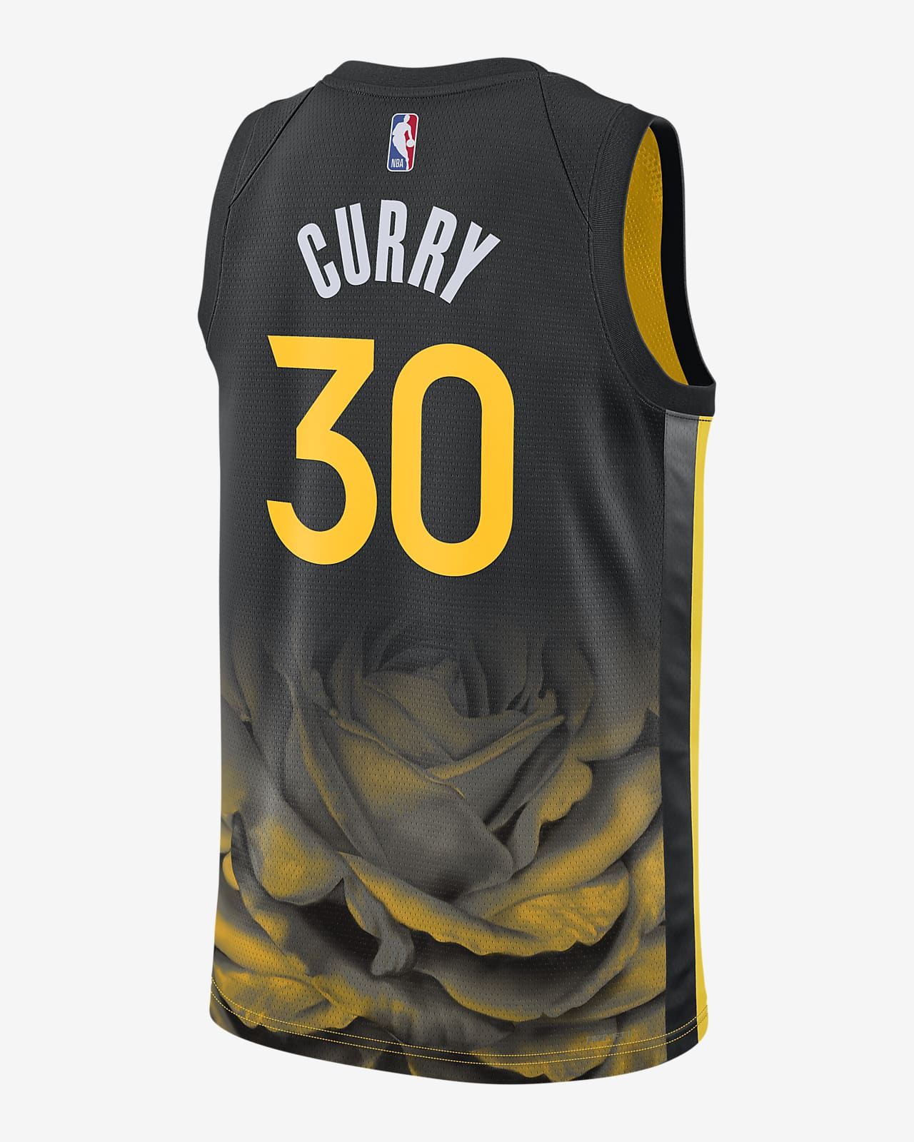 Jersey Nike Swingman de la NBA Stephen Curry Golden State Warriors City Edition. Nike.com
