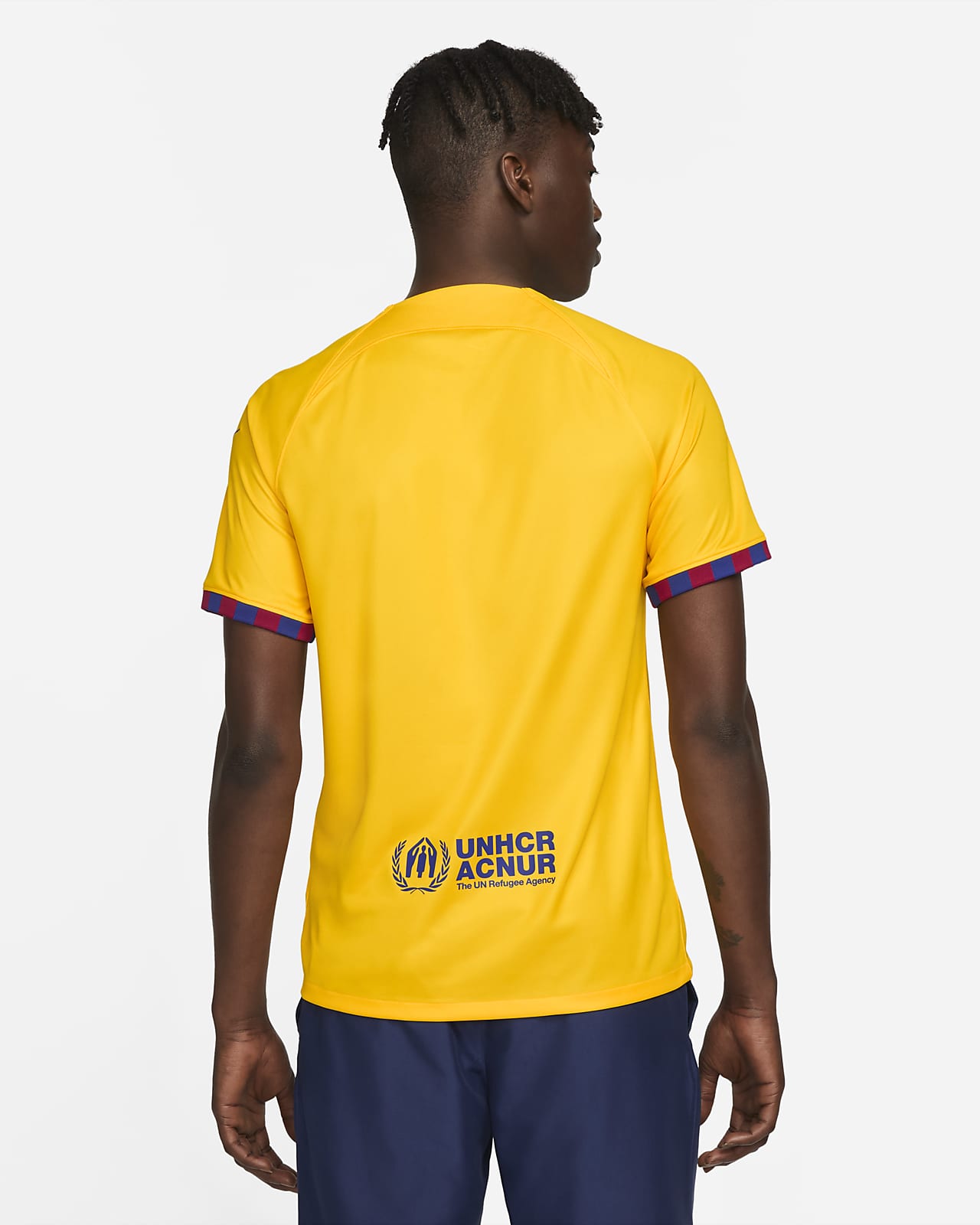 FC Barcelona 2023/24 Stadium Home Men's Nike Dri-FIT Soccer Jersey.