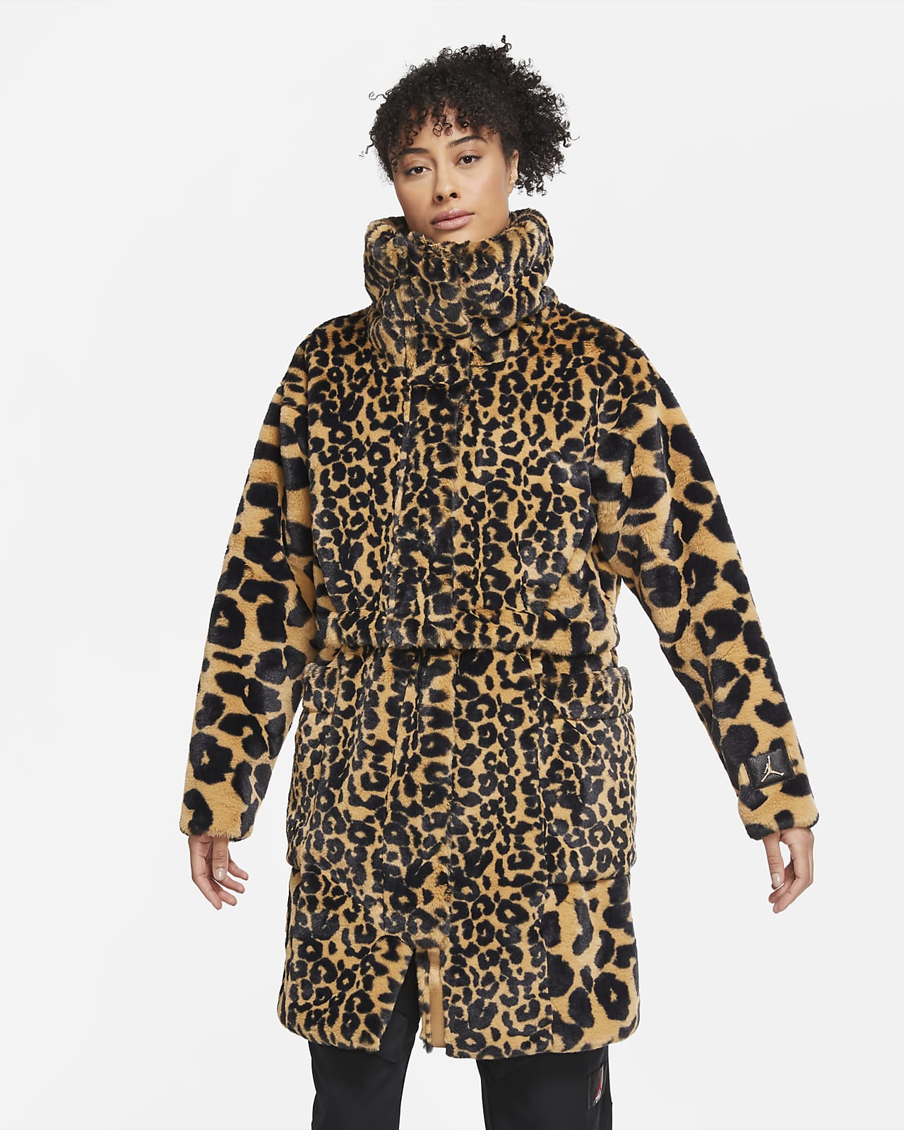 nike leopard print jacket