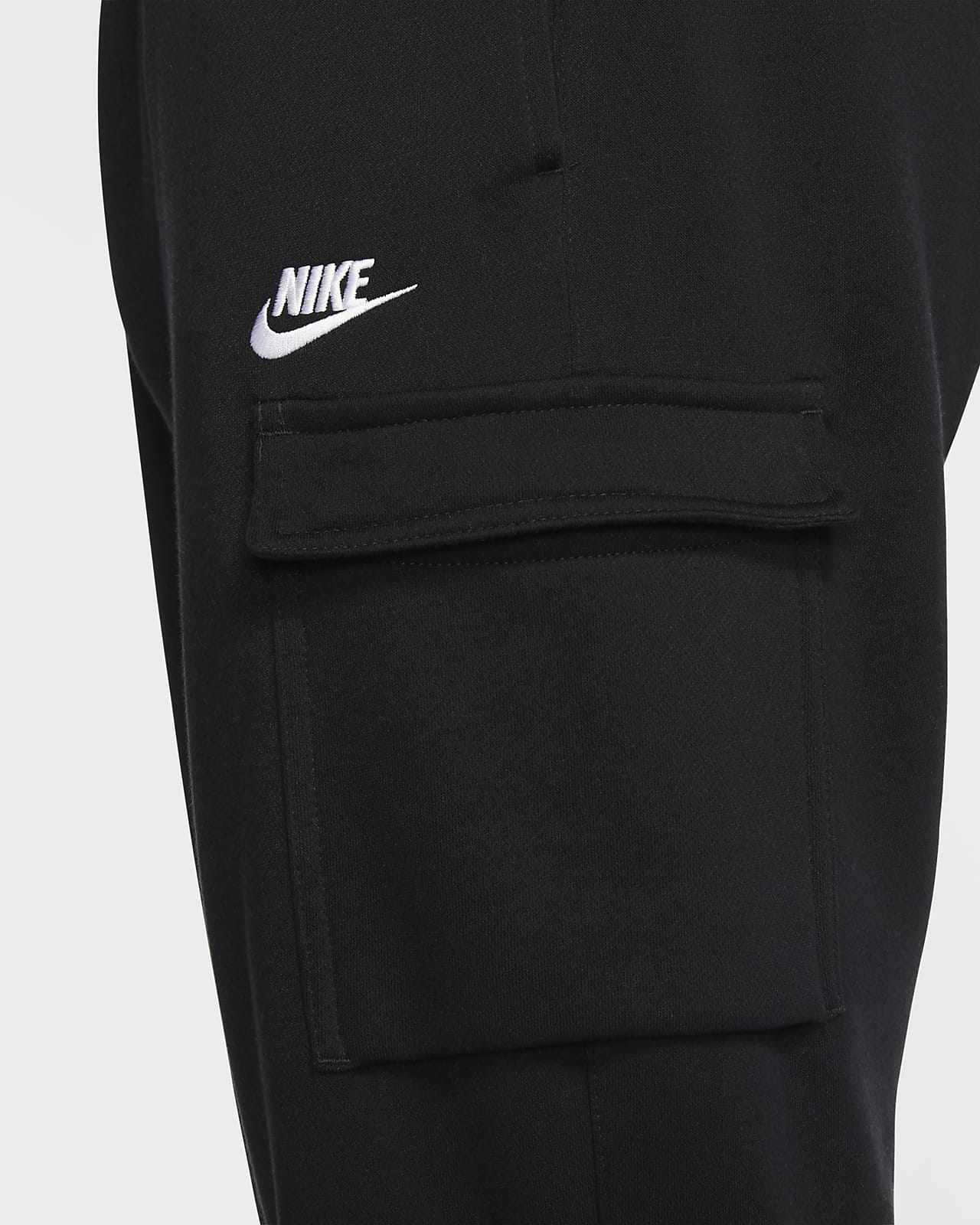 nike fleece cargo sweatpants