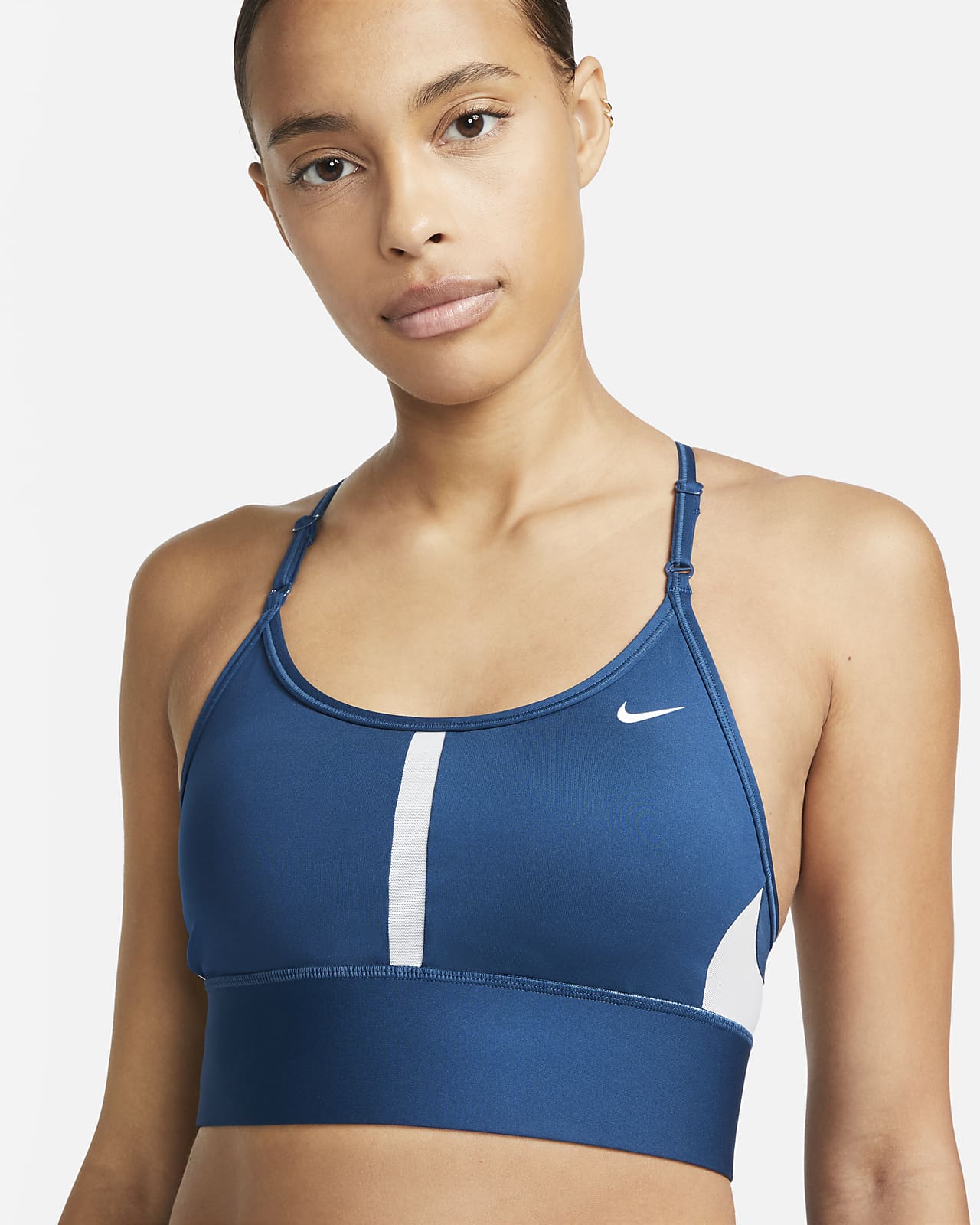 Women's Padded Longline Sports Bra. Nike.com