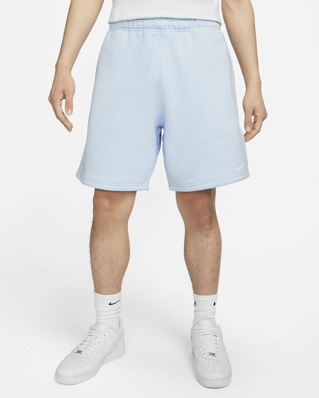 Nike Solo Swoosh Pantalons curts de teixit Fleece