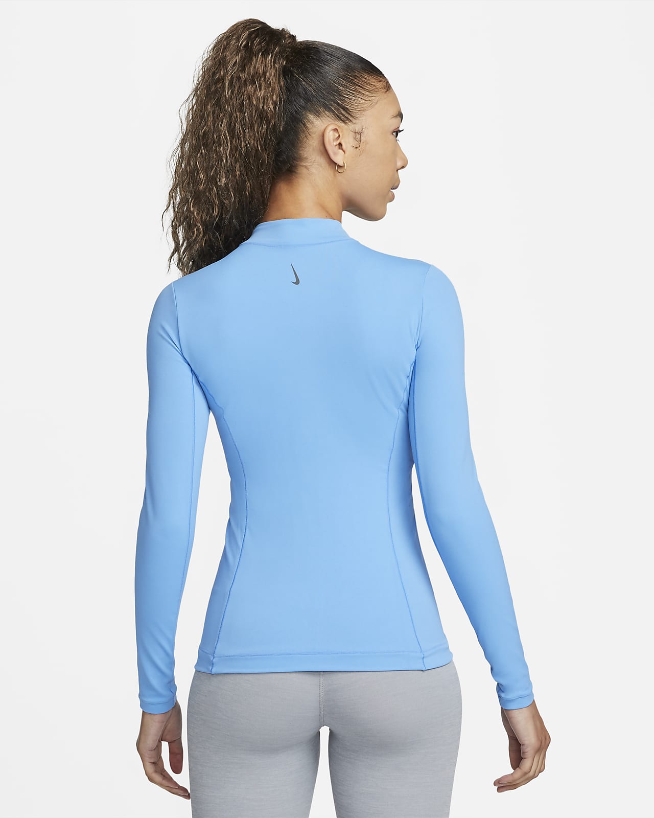 Nike Yoga Womens Dri-FIT Luxe Pants Blue L