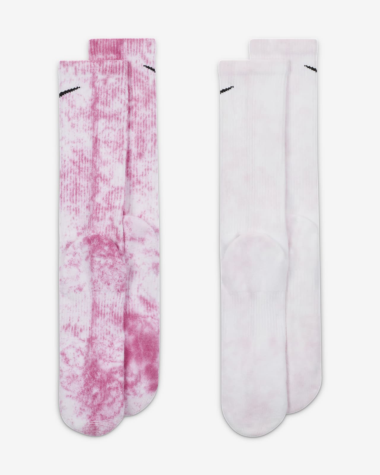 Nike Everyday Plus Cushioned Tie-Dye Crew Socks (2 Pairs). Nike.Com