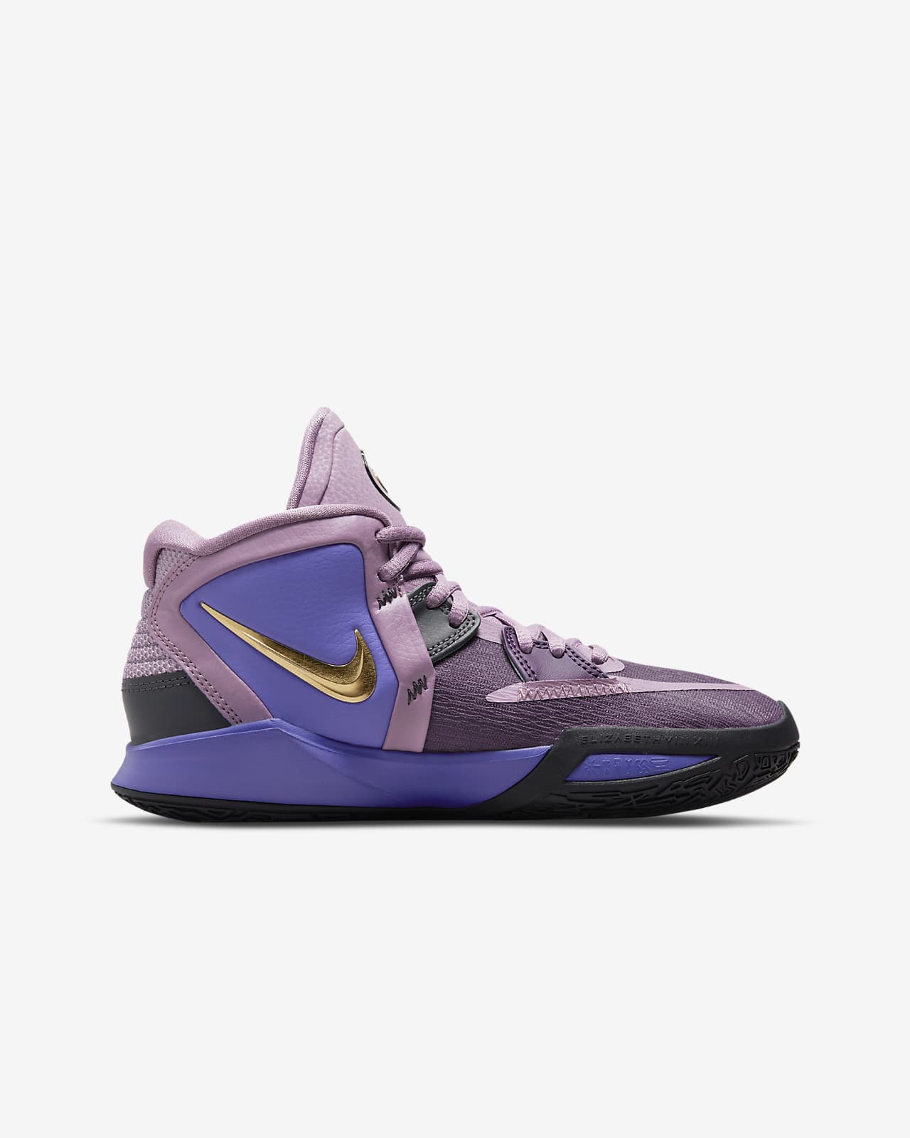 kyrie purple basketball shoes