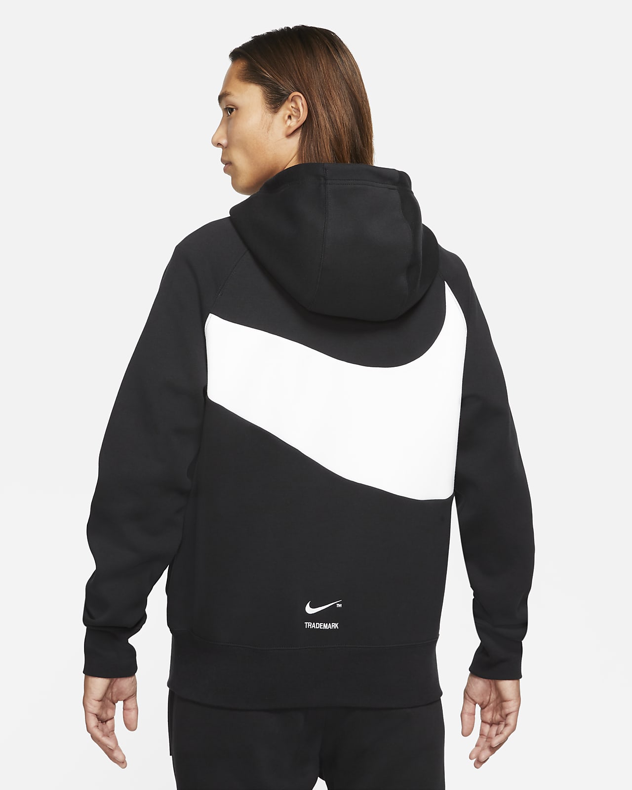 nike sportswear swoosh tech fleece 男子套头连帽衫