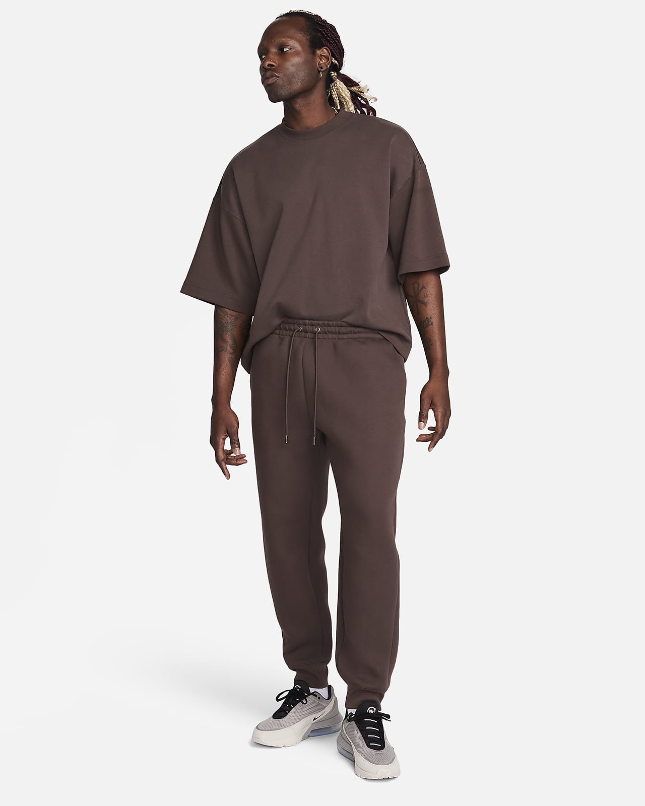 Pantalon en tissu doublé Nike Tech pour Homme. Nike CA