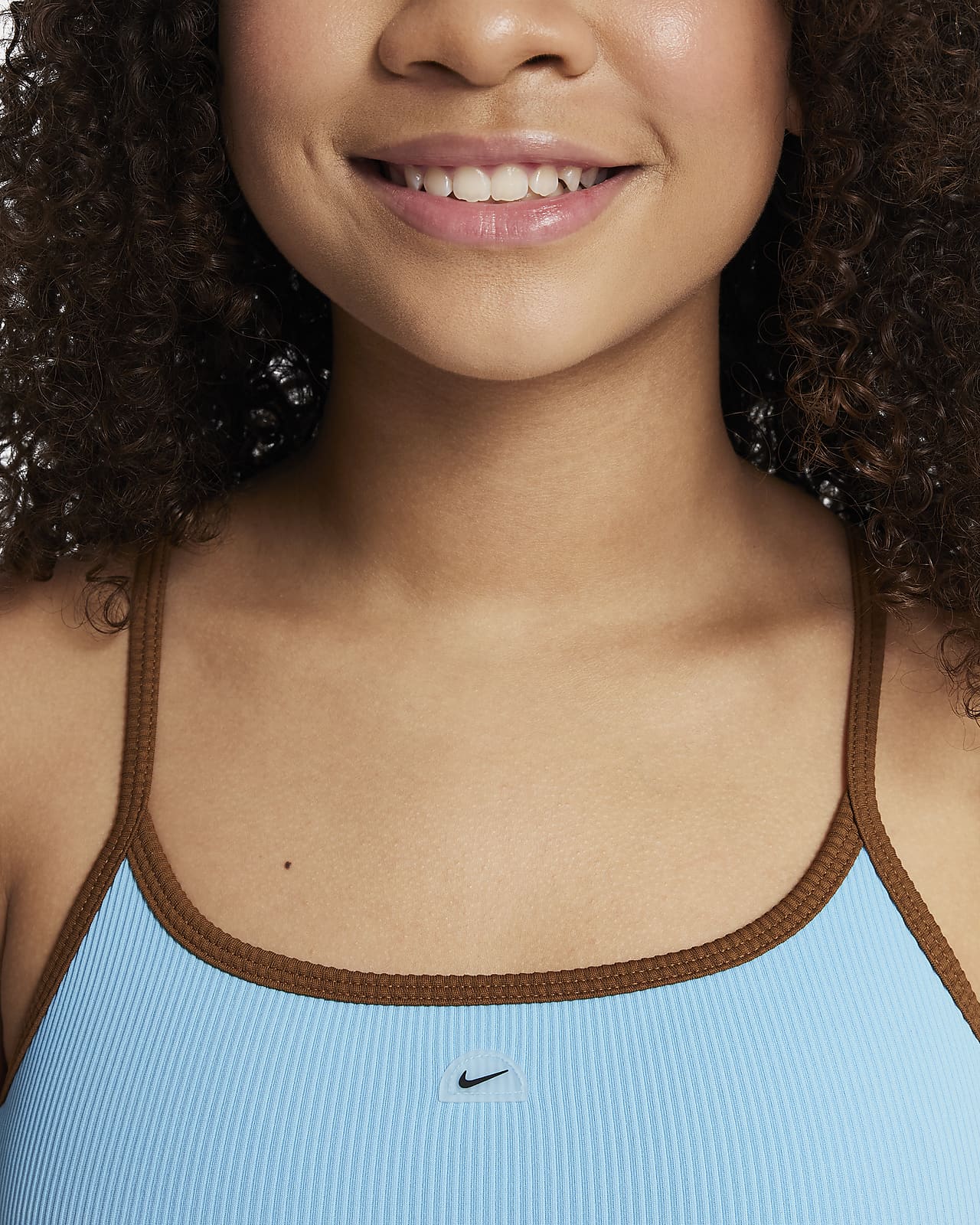 Nike Indy Older Kids' (Girls') Sports Bra. Nike PT