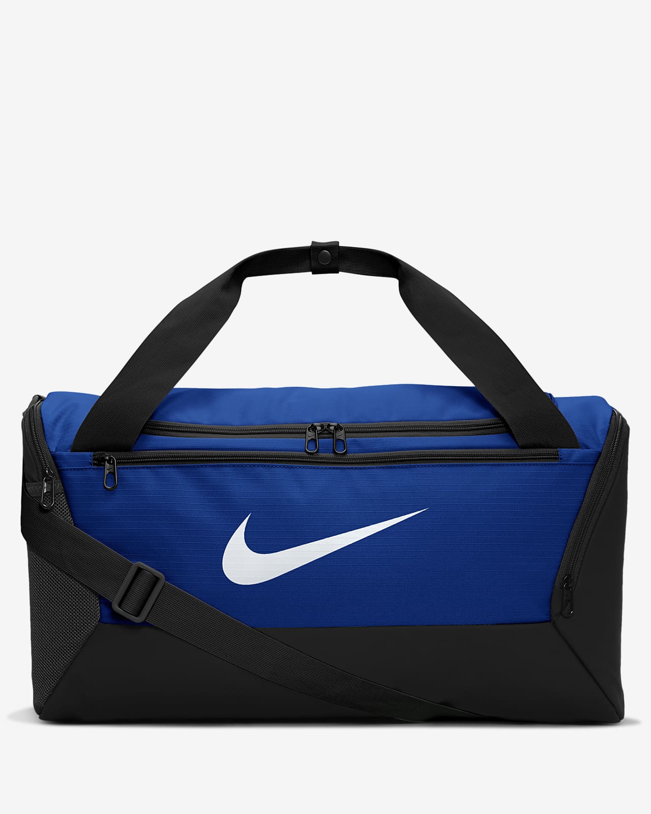blue nike duffel bag