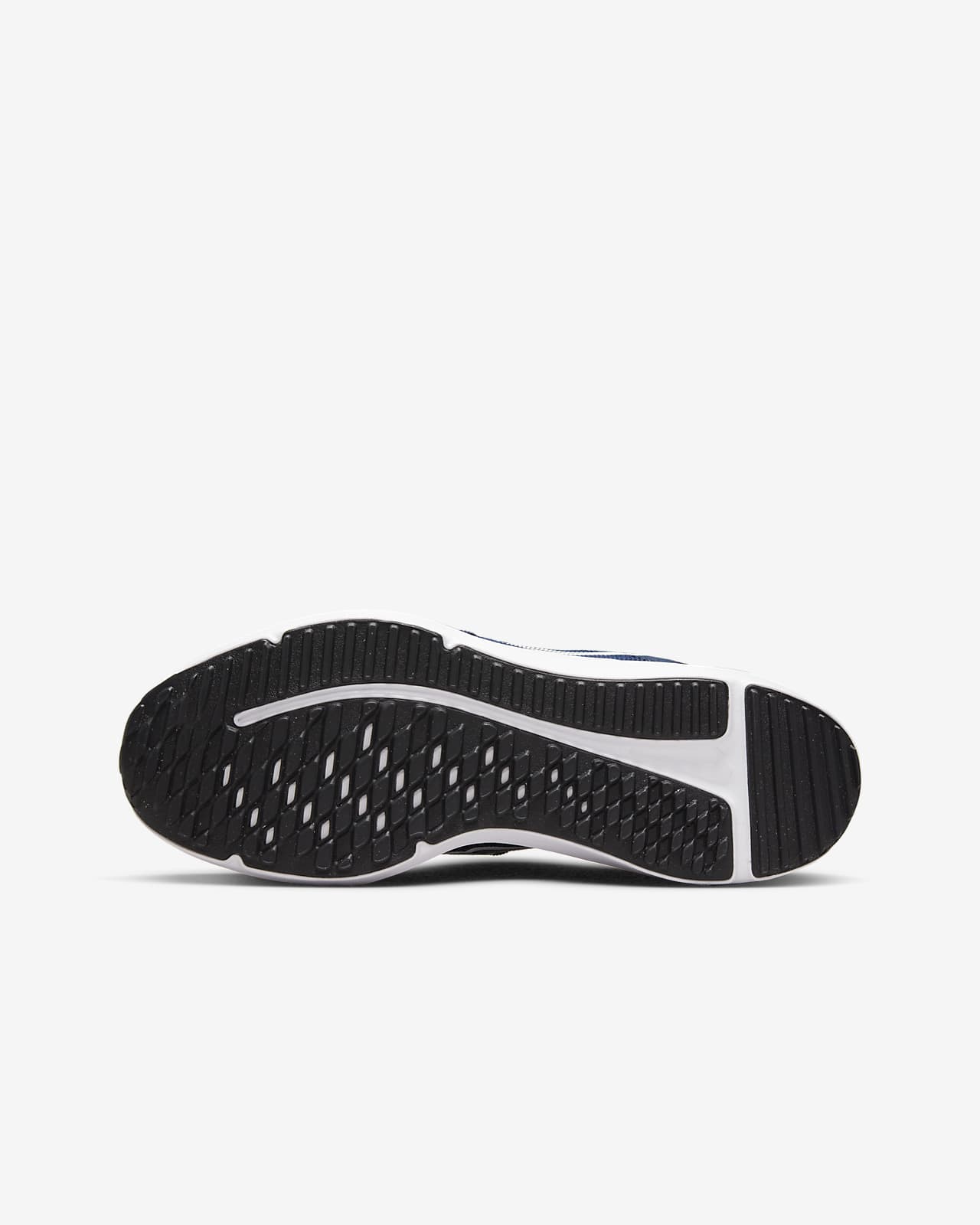 nike running downshifter trainers in triple black