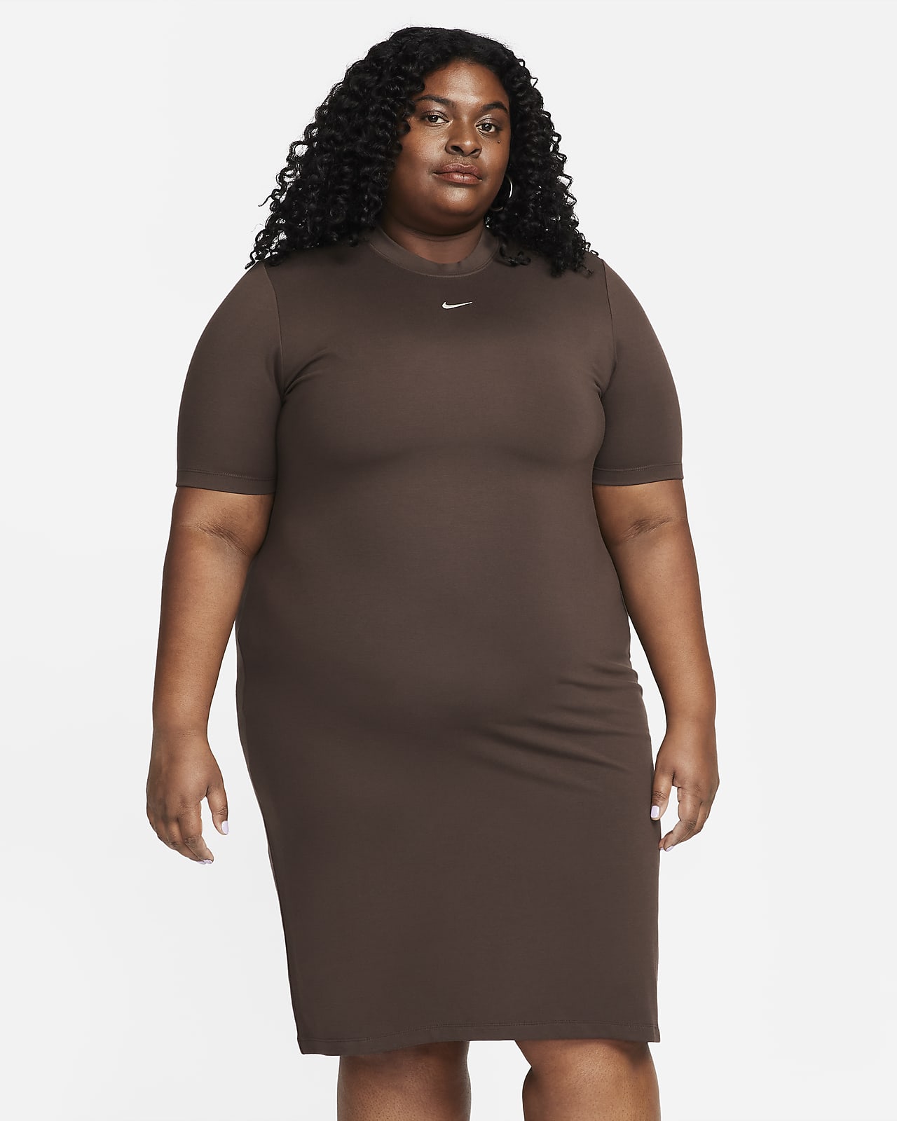 Nike Sportswear Essential Women's Midi Dress (Plus Size)