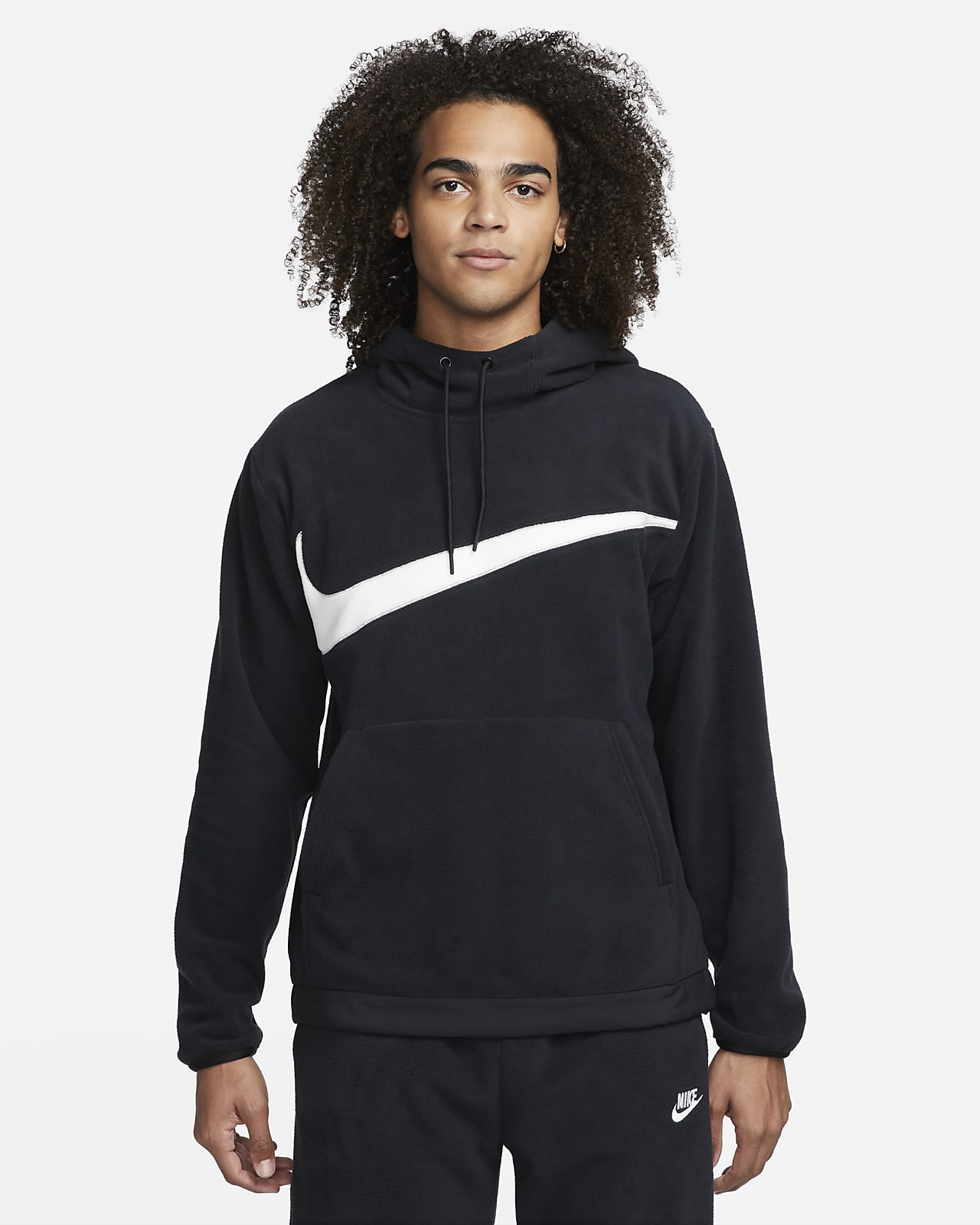 Nike Club Fleece+ Men's Winterized Pullover Hoodie. Nike AT