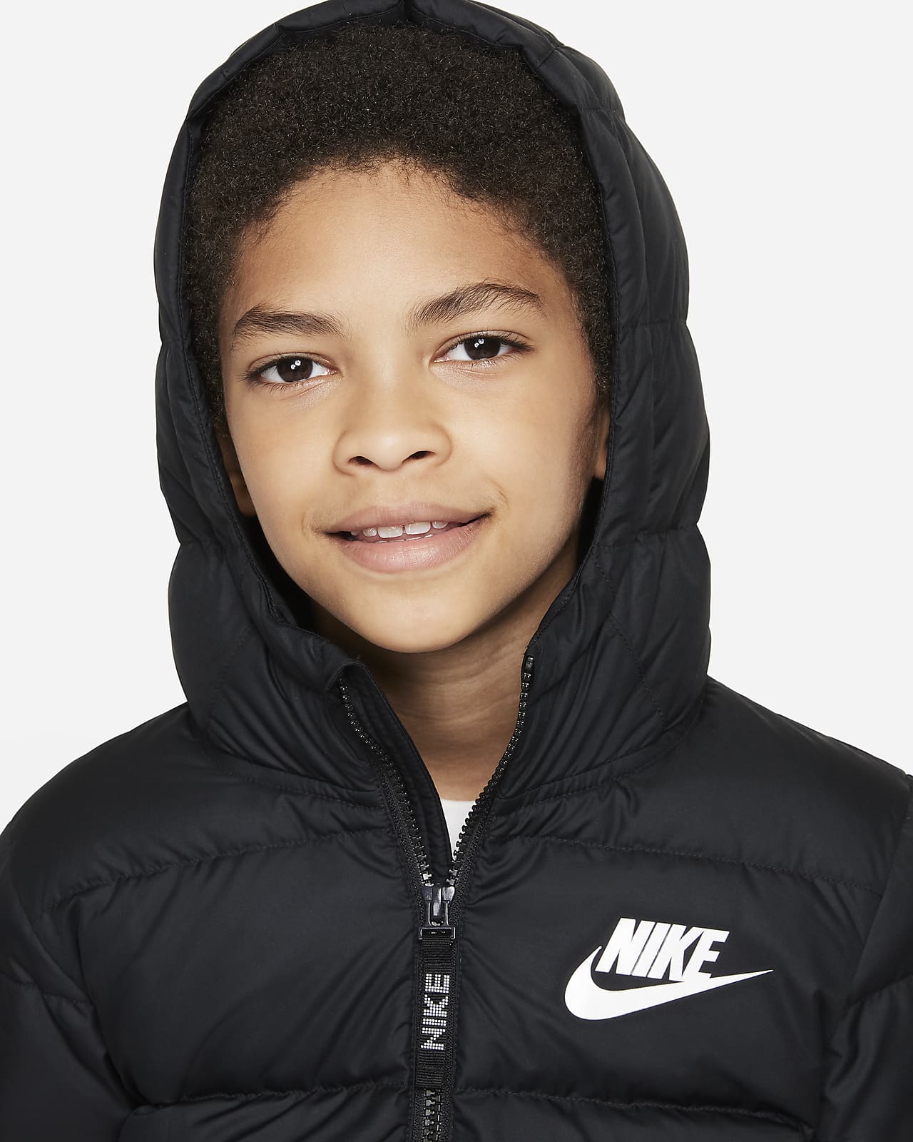 Hej hej Slået lastbil Ripples Nike Sportswear Therma-FIT-dunjakke til større børn. Nike DK