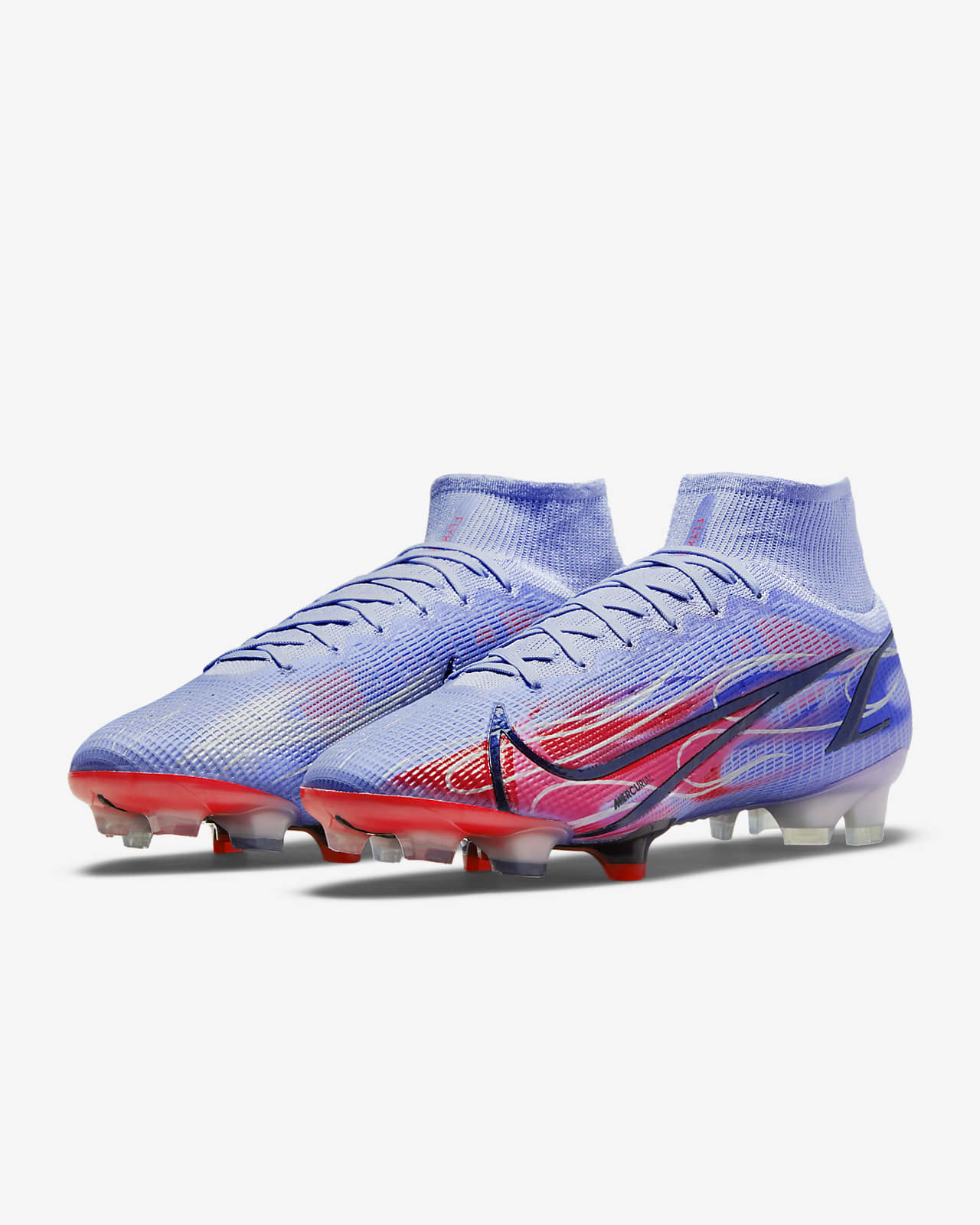 Chaussures de football à crampons pour terrain sec Nike Mercurial Superfly  8 Elite KM FG. Nike FR