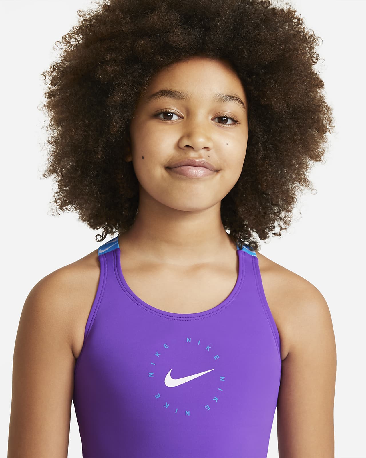 Nike Older Kids' (Girls') T-Crossback Midkini Swim Set. Nike UK