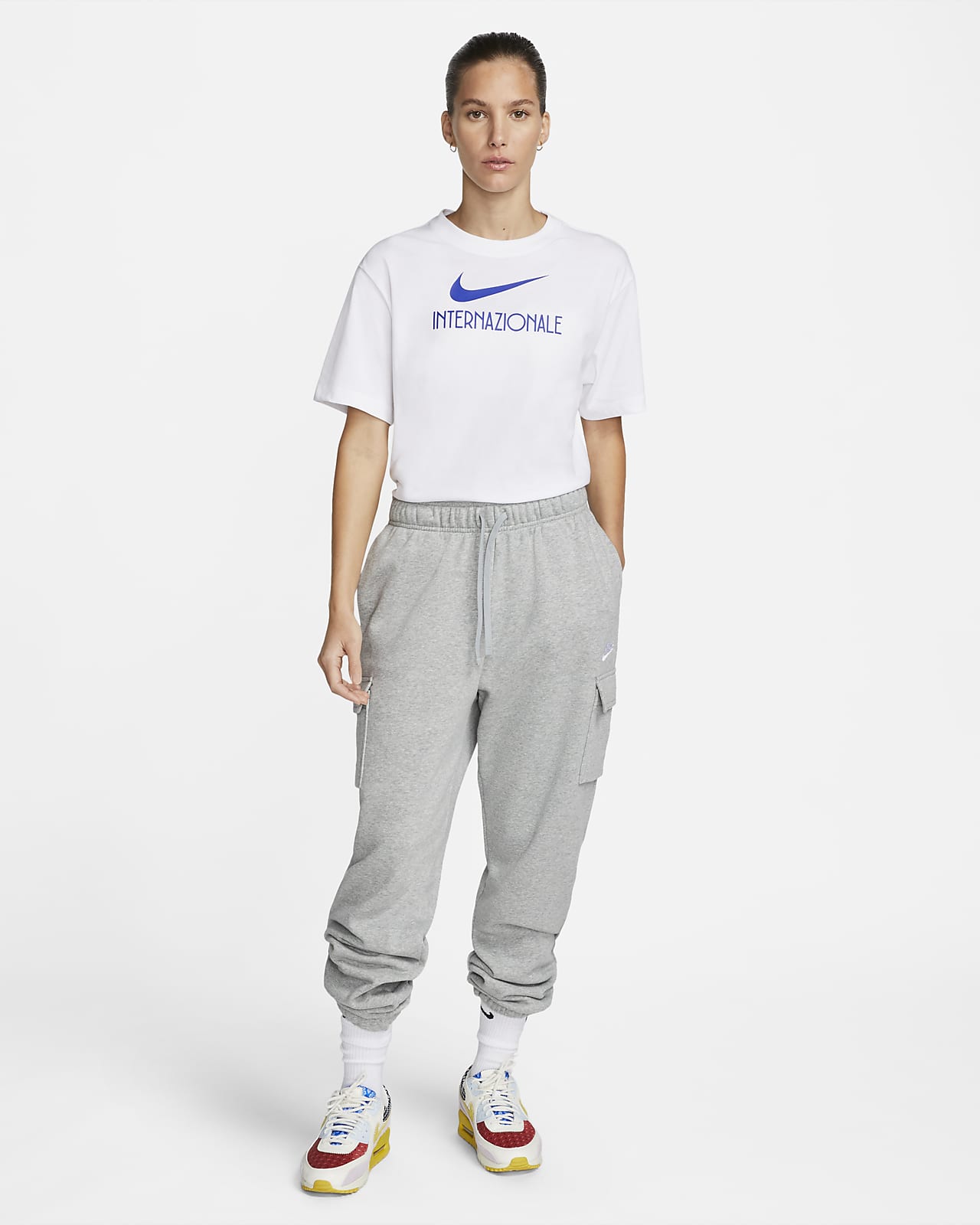 T-shirt da calcio Inter Swoosh – Donna. Nike IT
