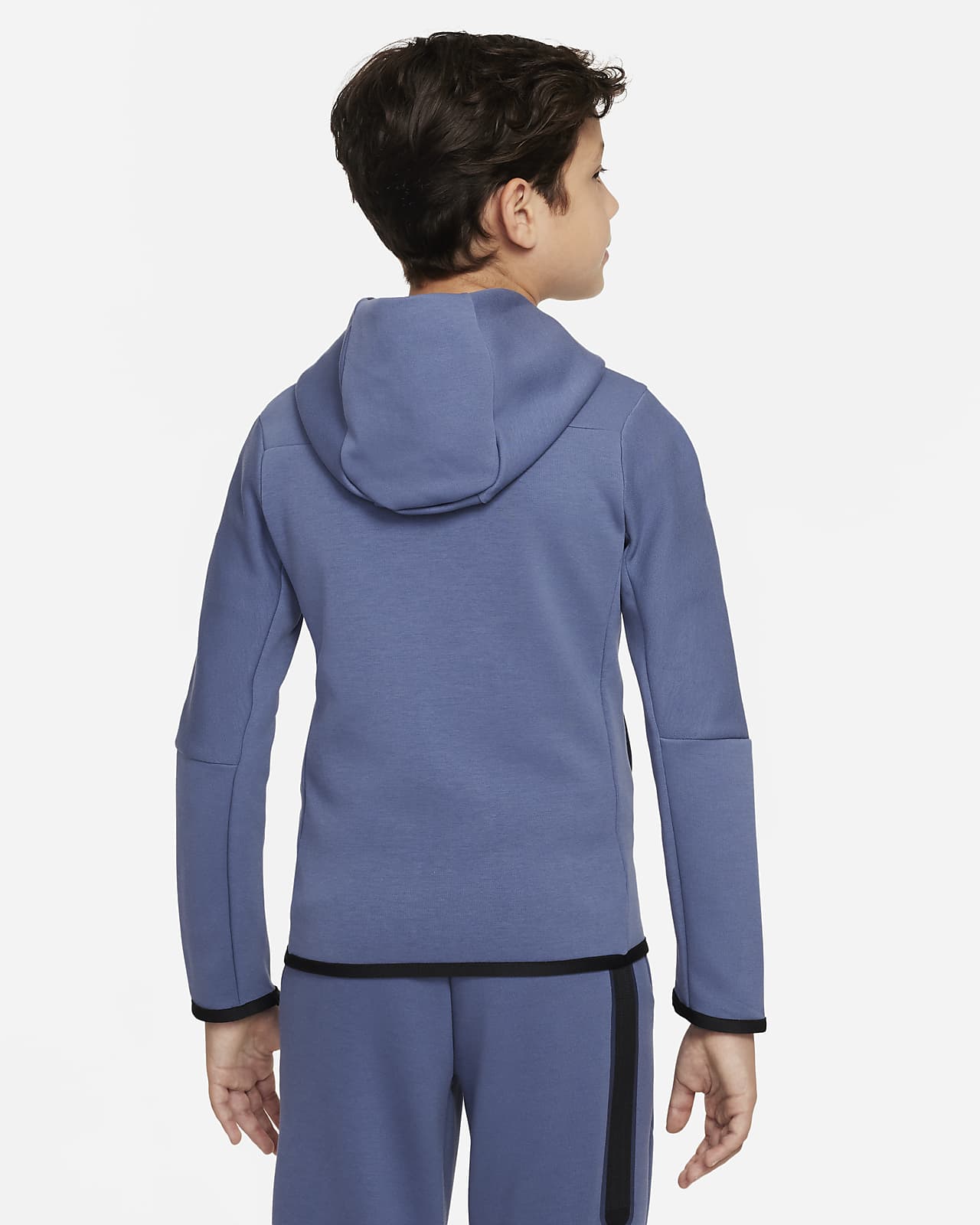 Nike Sportswear Tech Fleece Older Kids' (Boys') Full-Zip Hoodie. Nike VN