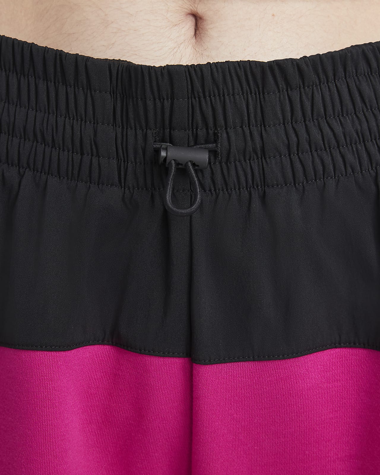 women's nike sportswear icon clash color block short