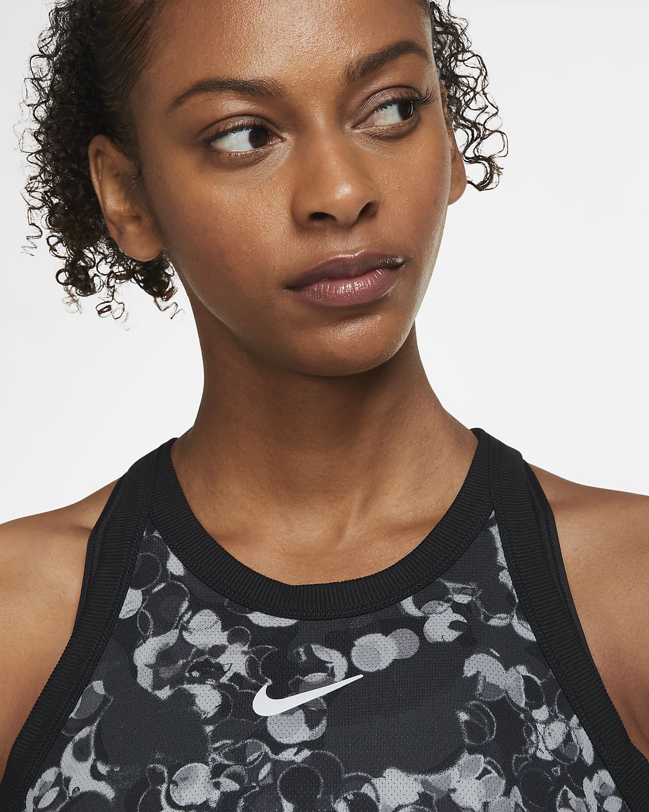 nike court printed tank
