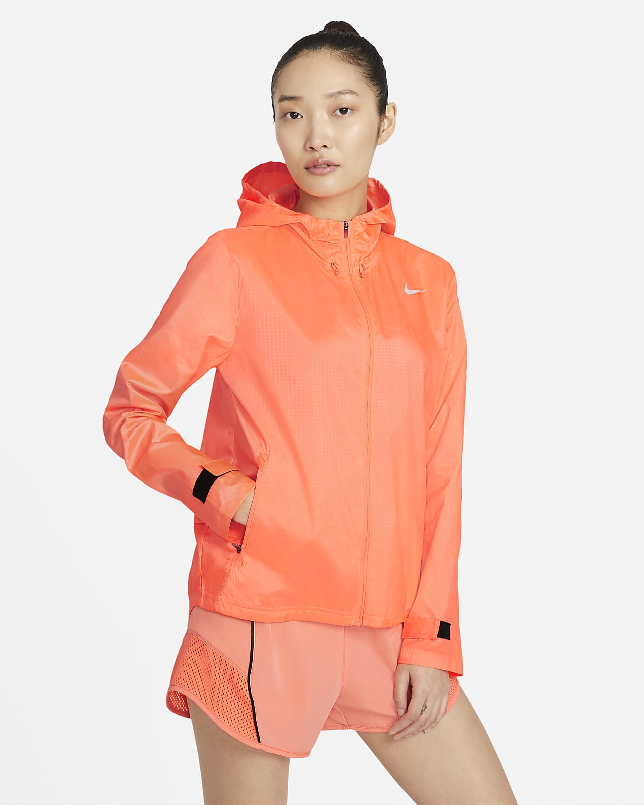 women's running jacket nike essential
