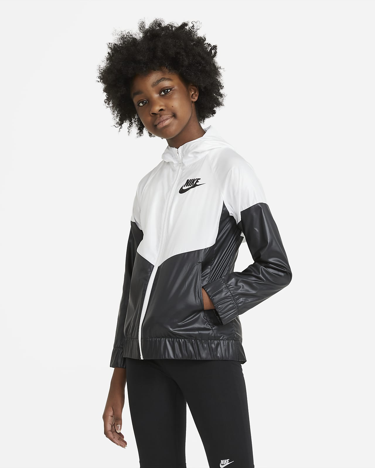 Τζάκετ Nike Sportswear Windrunner για μεγάλα κορίτσια