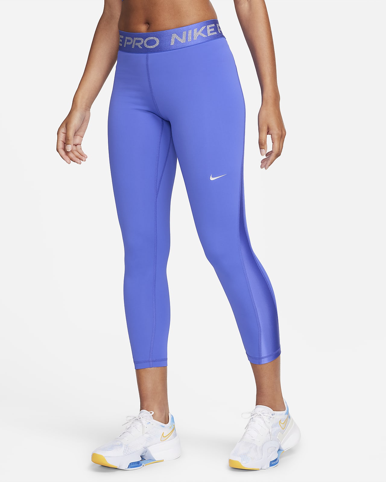 NIKE WORTH THE HYPE? NIKE PRO WOMEN'S MID RISE 7/8 LEGGING TRY ON REVIEW  HAUL 