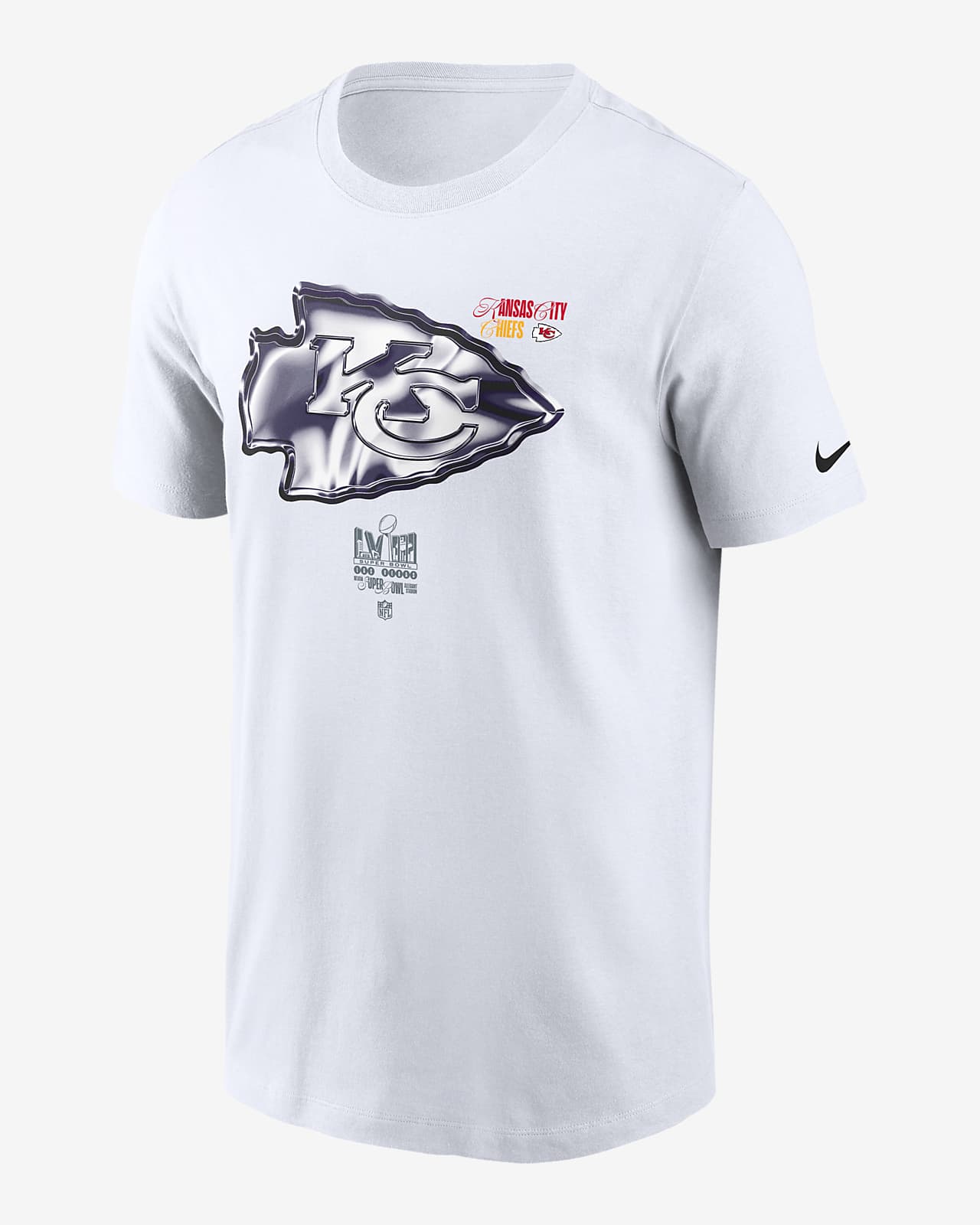 Nike Kansas City Chiefs No92 Tanoh Kpassagnon White Men's Super Bowl LV Bound Stitched NFL New Elite Jersey