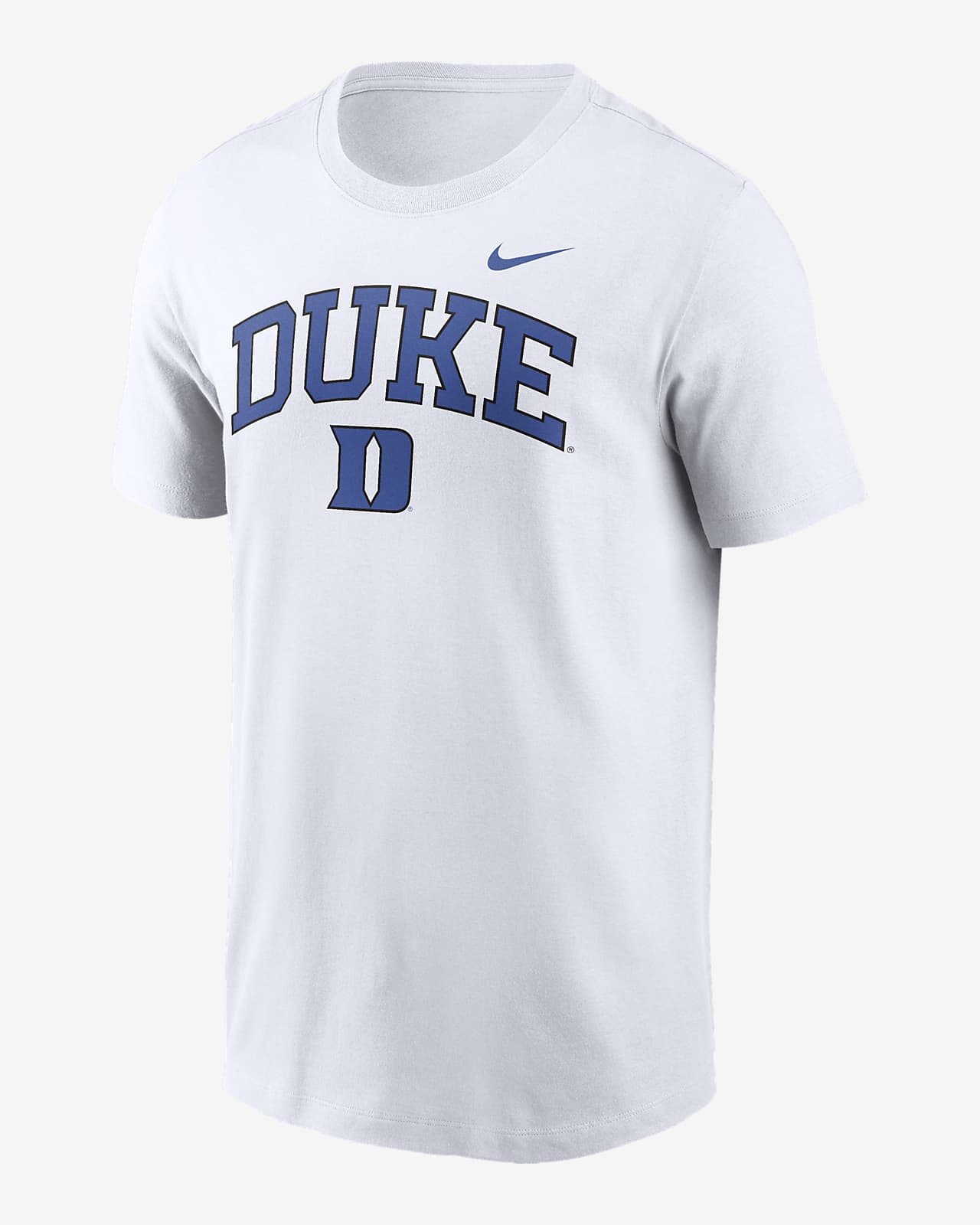 Playera universitaria Nike para hombre Duke Blue Devils Blitz