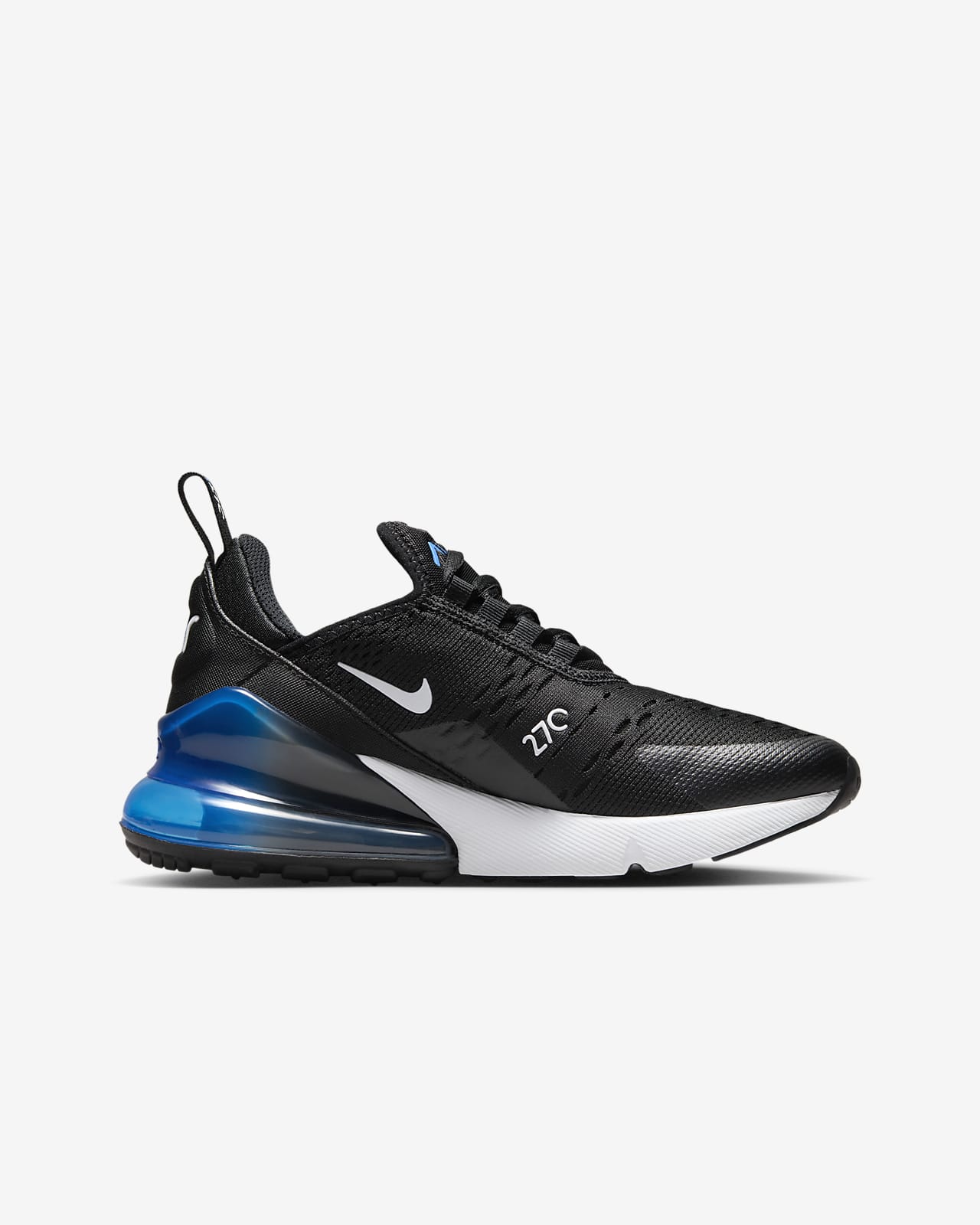 Nike air max outlet 270 heren zwart blauw