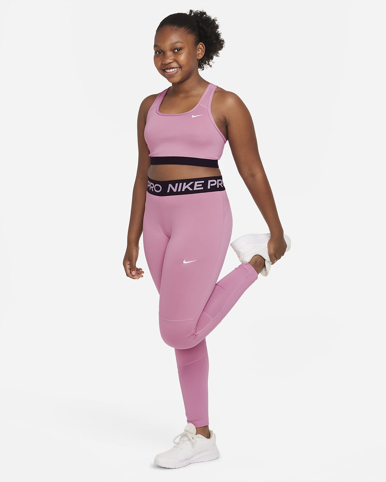 Pro Big (Girls') Leggings (Extended Size). Nike.com