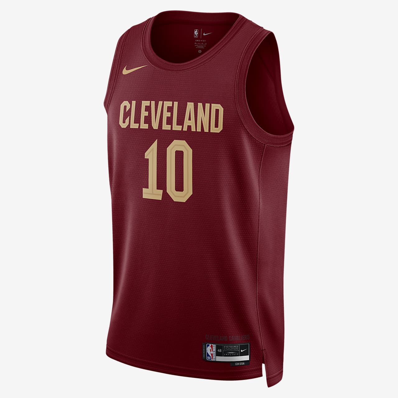 Jersey Nike Dri-FIT de la NBA Swingman para hombre Cleveland Cavaliers Icon Edition 2022/23
